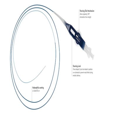 SwiftNINJA® Steerable Microcatheter